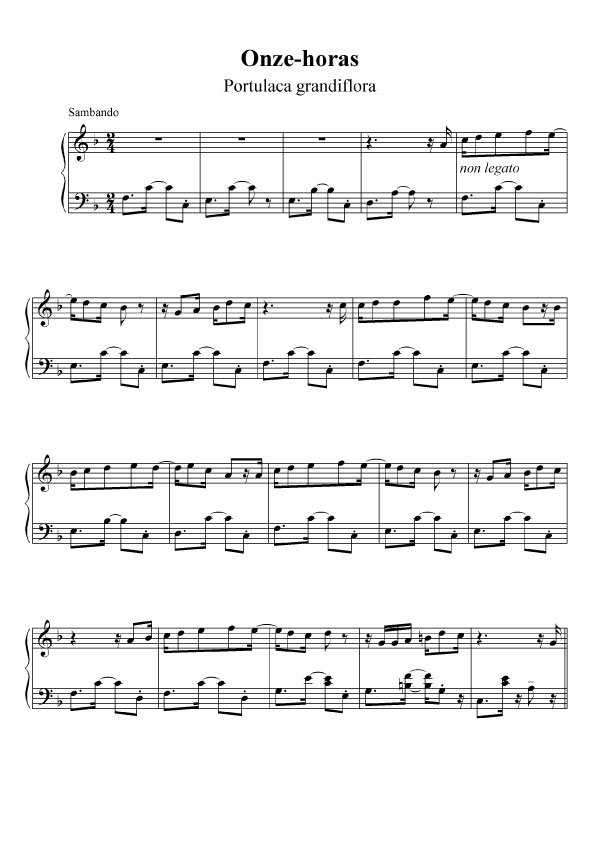 partition piano